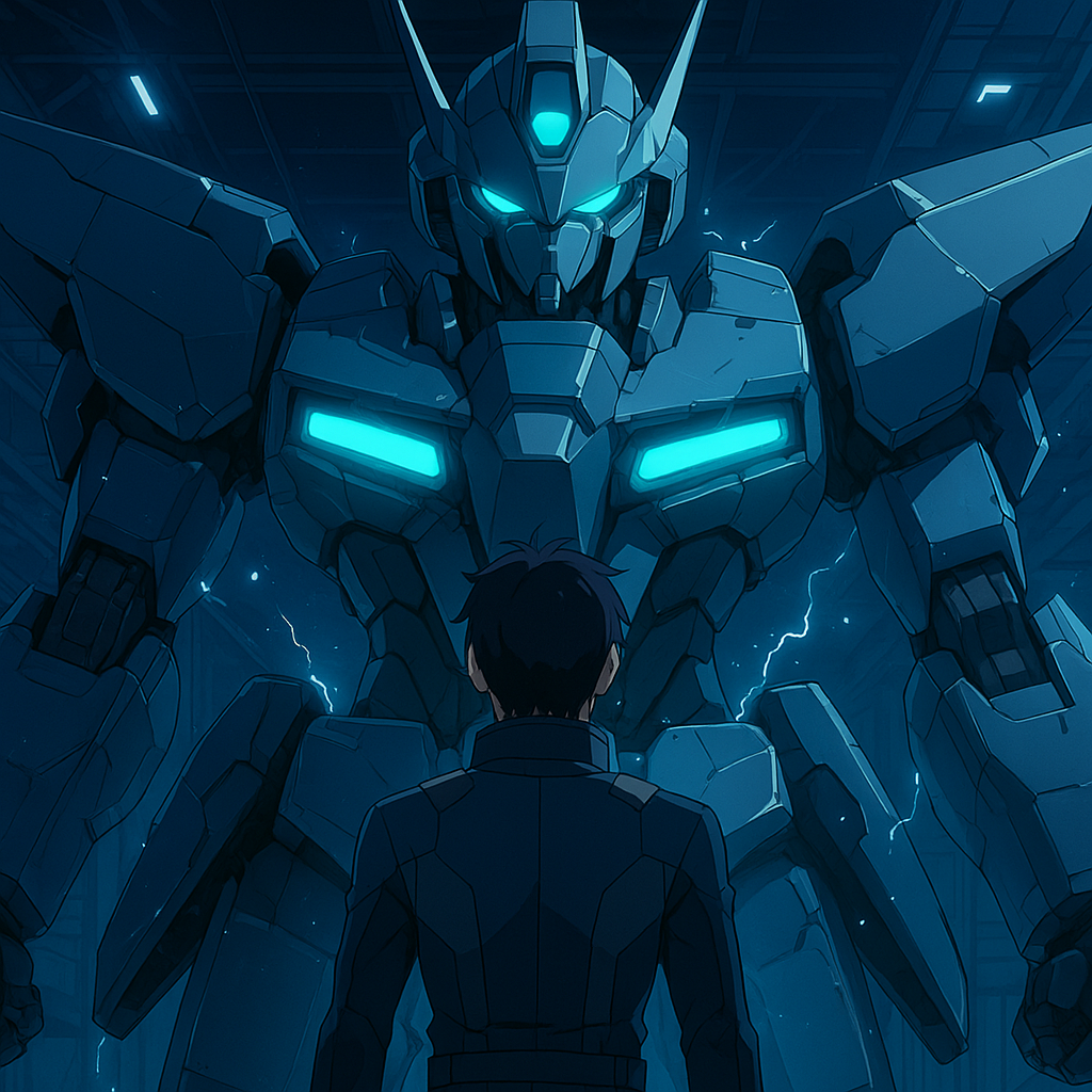 Mecha genre artwork